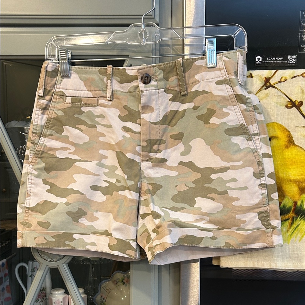 GAP Camouflage Cotton Cargo Shorts 2P